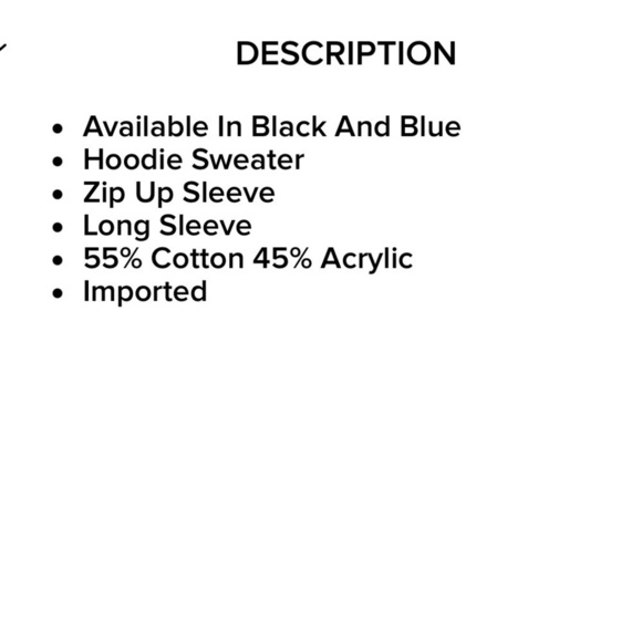 BIN#5 - FASHION NOVA Women’s Small Hooded Cropped Sweater - Picture 14 of 14